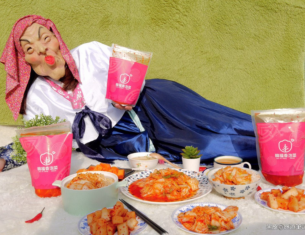團購美食。韓福香韓式泡菜、辣蘿蔔，2019人氣團購美食，藝人欽點，美味送到家