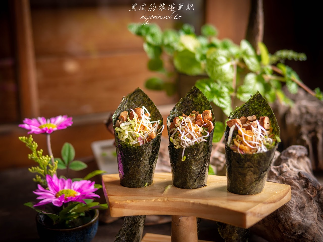 桃園龍潭美食。入木三分｜充滿禪意的蔬食無菜單料理，有質感的創意料理