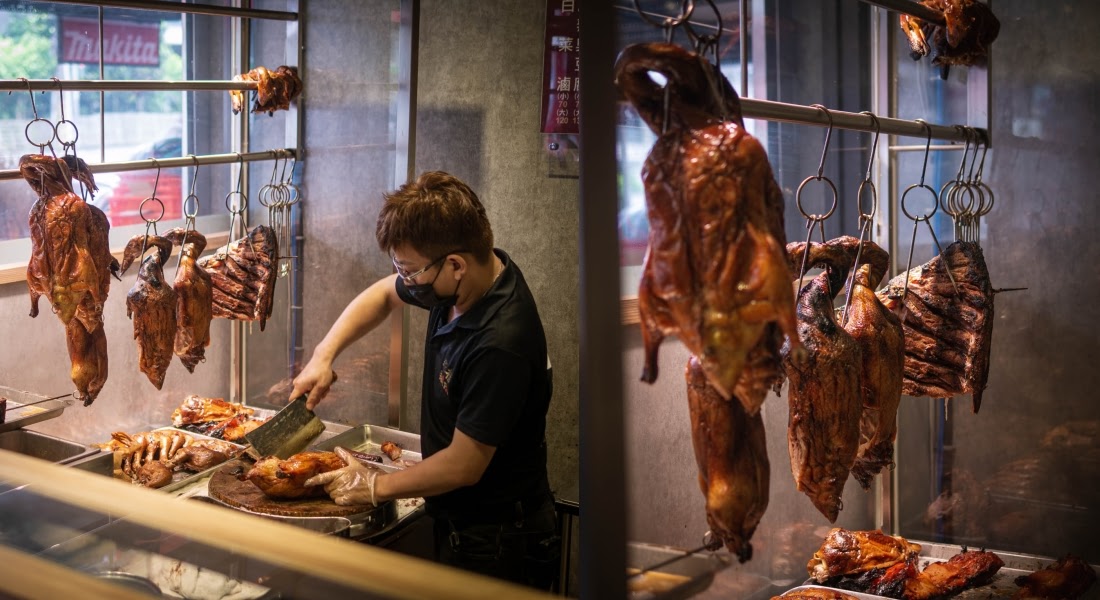 新北美食。丞相鵝肉｜平民價格也可以吃到五星級飯店的烤鴨、燒臘，汐止美食推薦