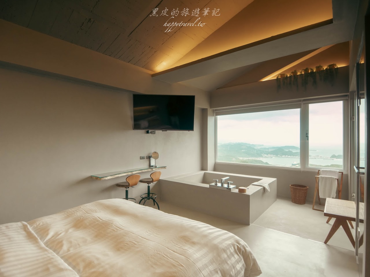 九份民宿。曉宅山｜絕美景觀民宿，侘寂感十足的景觀房型，新北民宿推薦/九份民宿推薦