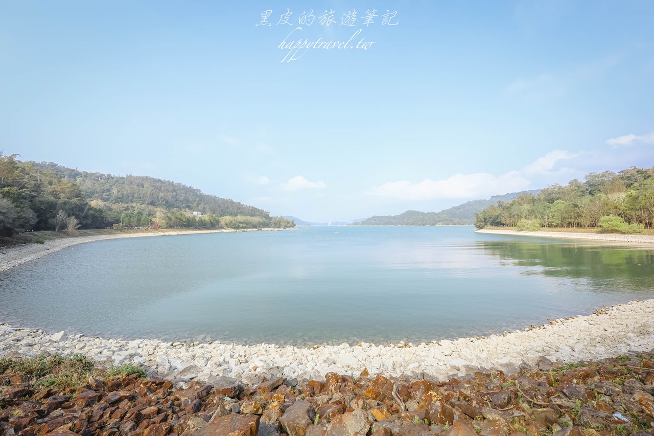 南投日月潭。月牙灣（日月潭自行車步道）｜日月潭會消失的自然美景「天使的眼淚」，今年更是驚見第十蛙，日月潭景點