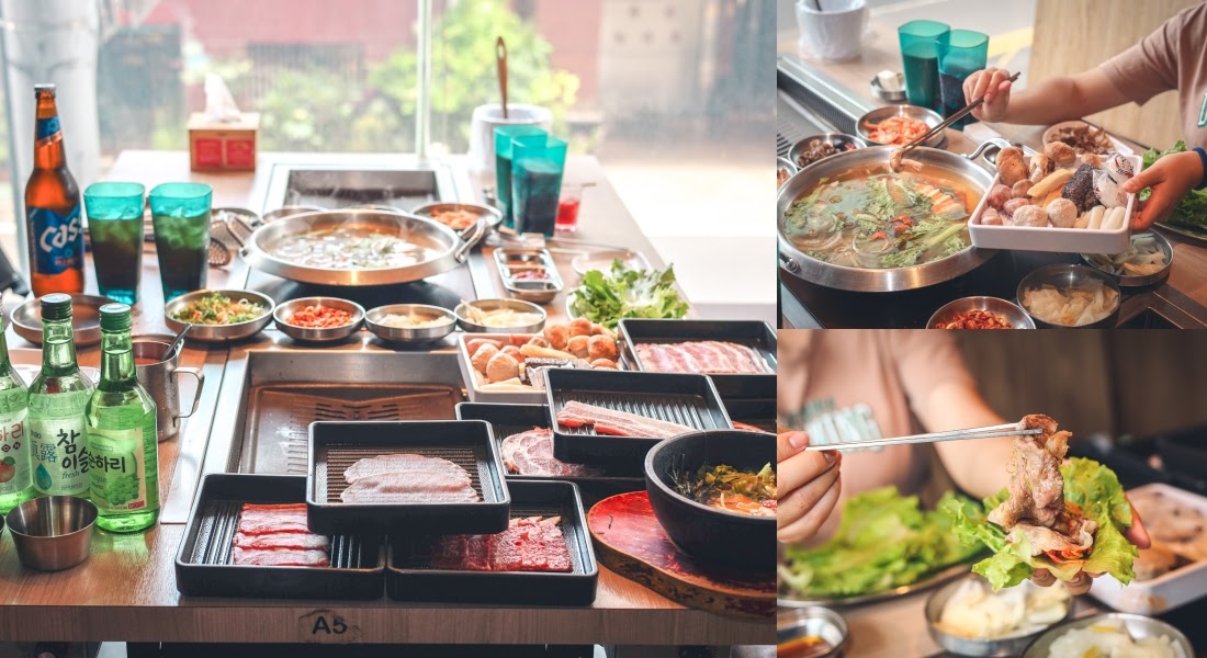 桃園美食。韓舍韓式烤肉｜$469就可以韓式烤肉吃到飽、不僅有韓式小菜無限量供應，更有大醬湯，CP值真的太高了，桃園韓式烤肉/桃園餐廳