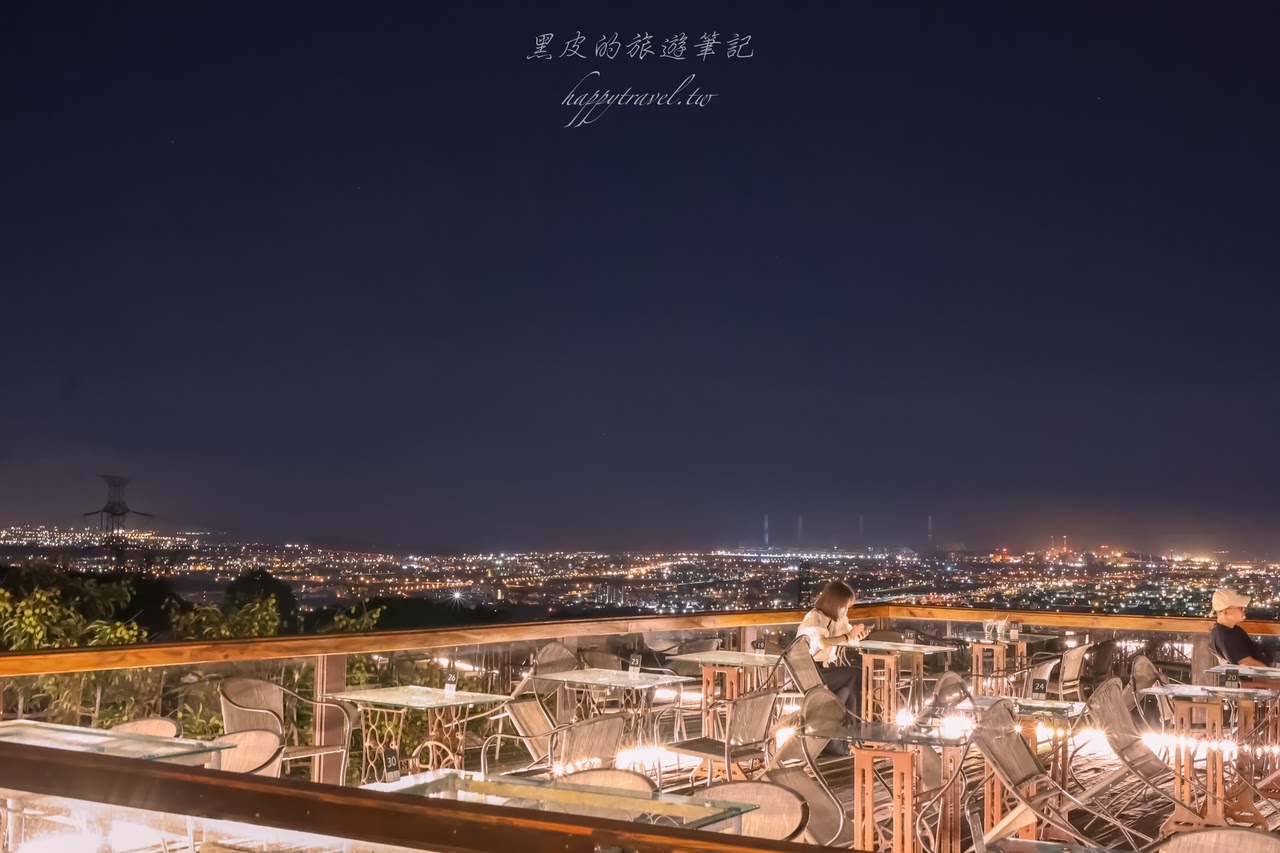 台中沙鹿夜景咖啡廳。mitake 3e｜欣賞星星灑落一地的絕美夜景區，情侶來這邊感情真的會升溫，台中咖啡廳/台中夜景區