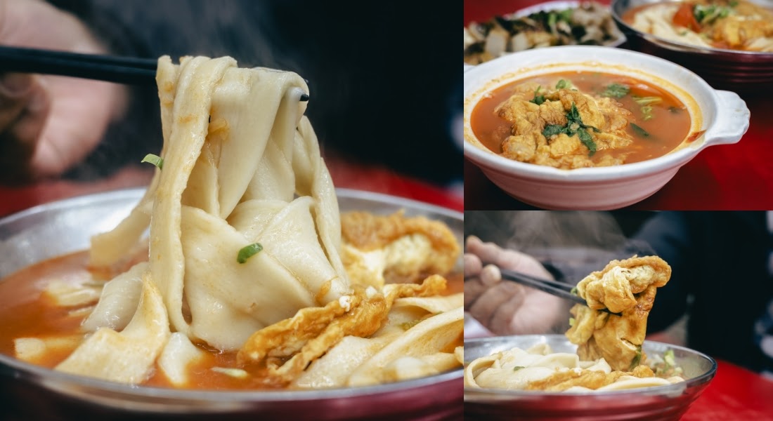 三峽美食。三峽河南砂鍋手工扯麵｜超高人氣在地美食，正統河南蕃茄蛋砂鍋，整顆炸蛋一起吃最過癮